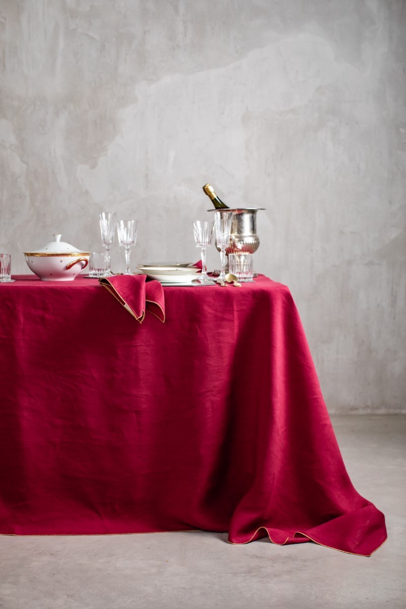 Linen Filo Tablecloth