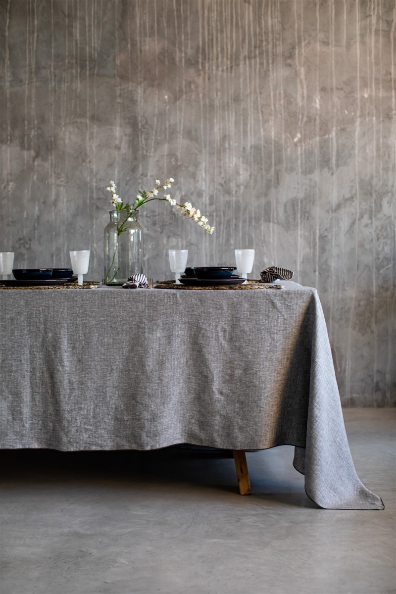 Jacquard Linen Filo Tablecloth