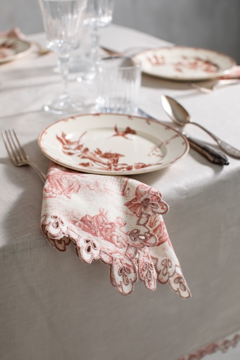 Serviette de table en coton Amalfi