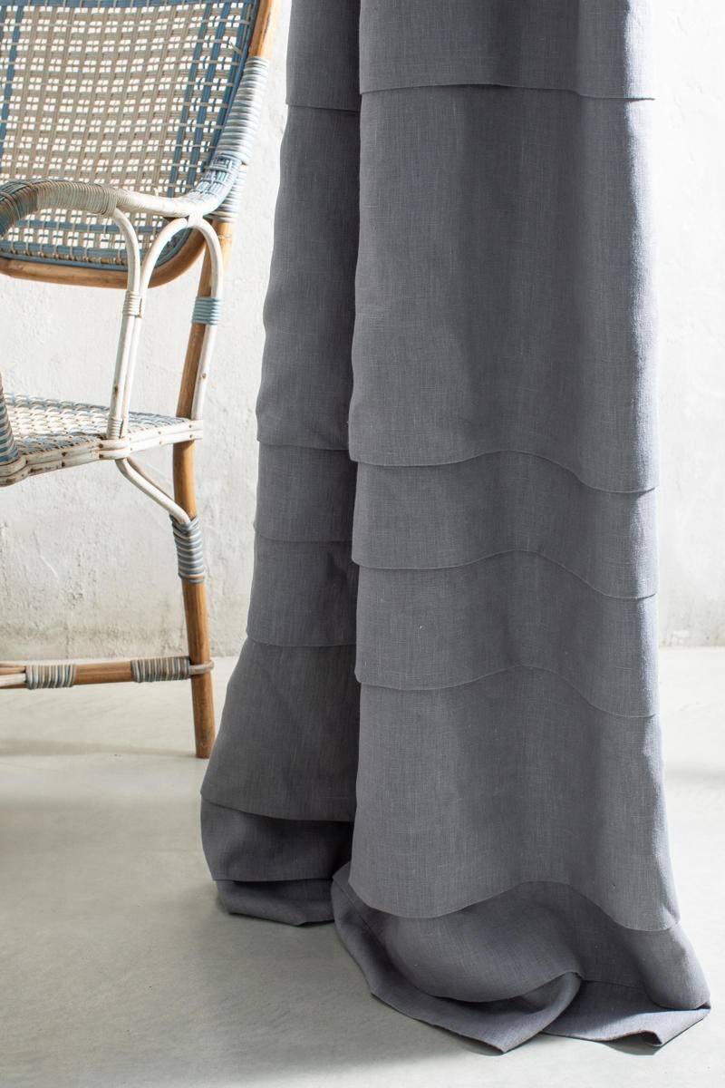 Yes Pleats Linen Curtain