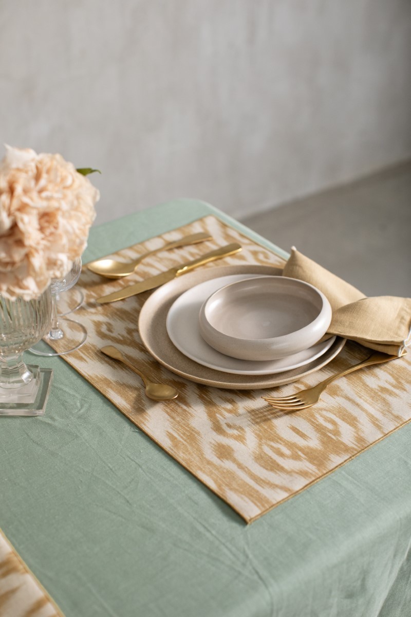 Strand Placemat in Stain Resistant Cotton