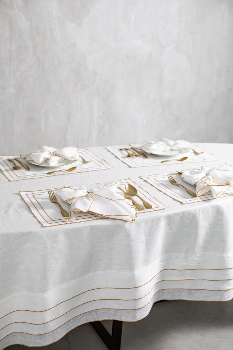 Set de table Sfogliatella en lin