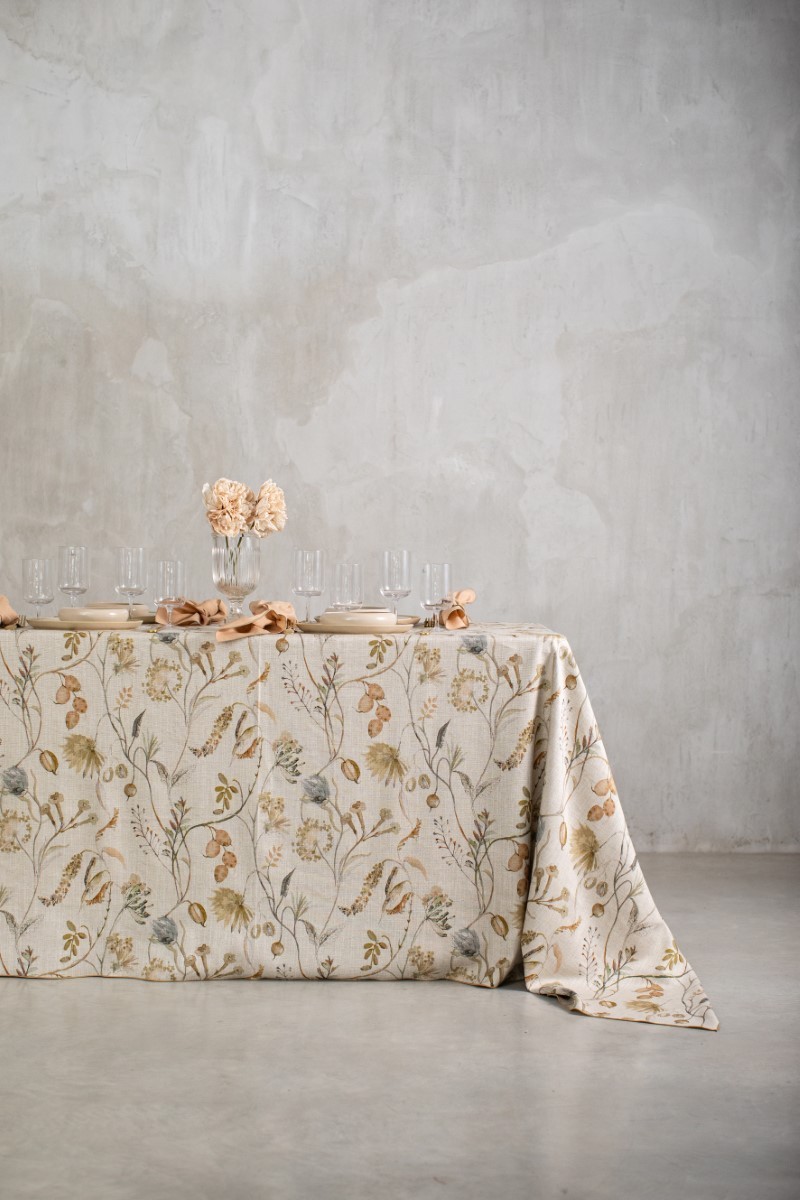 Nappe en lin viscose