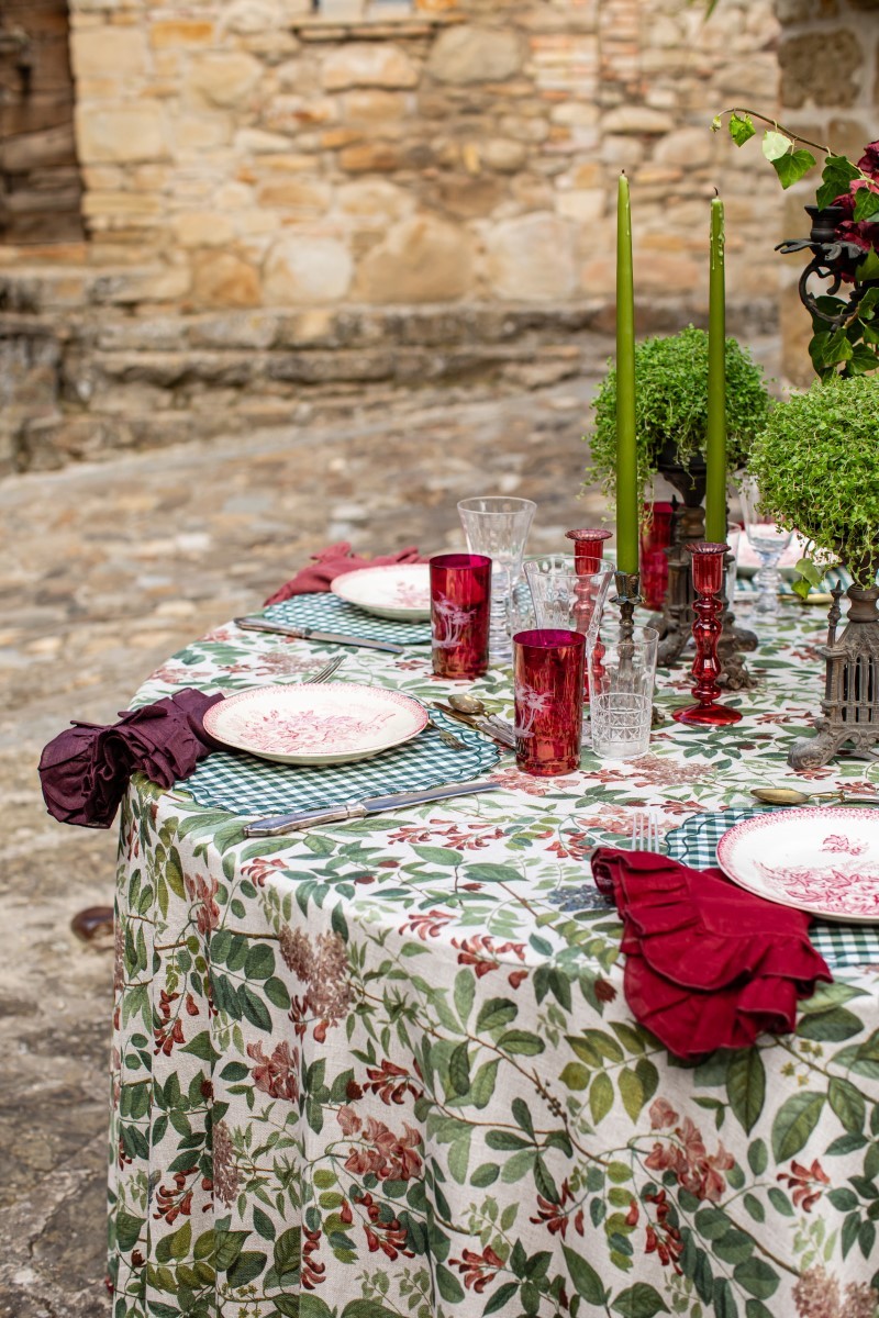 Viscose Linen Filo Tablecloth