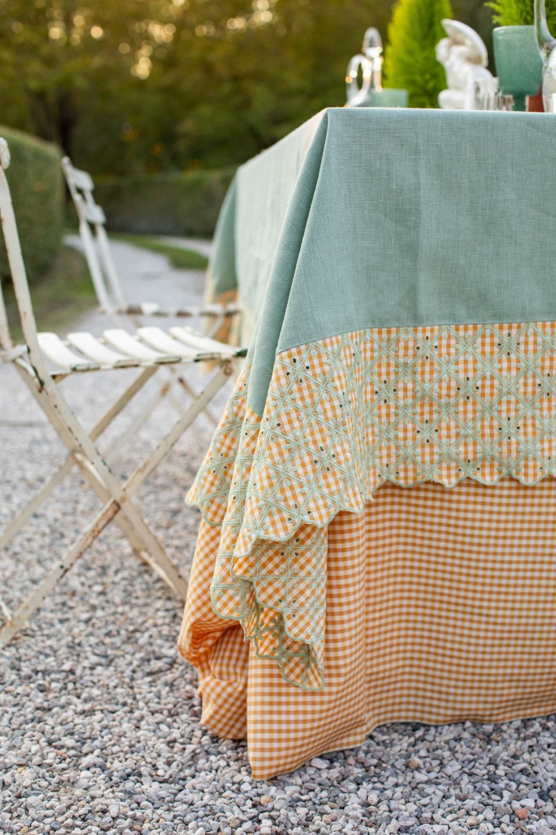 Linen Tablecloth Nastri 