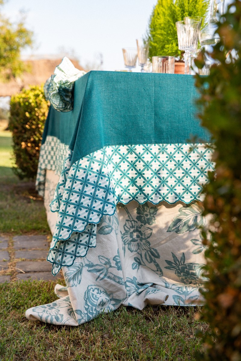 Linen Tablecloth Nastri 