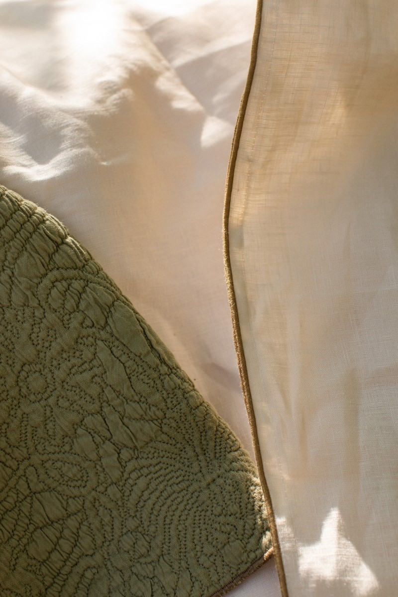 Boutis Angelica Bedspread in Cotton