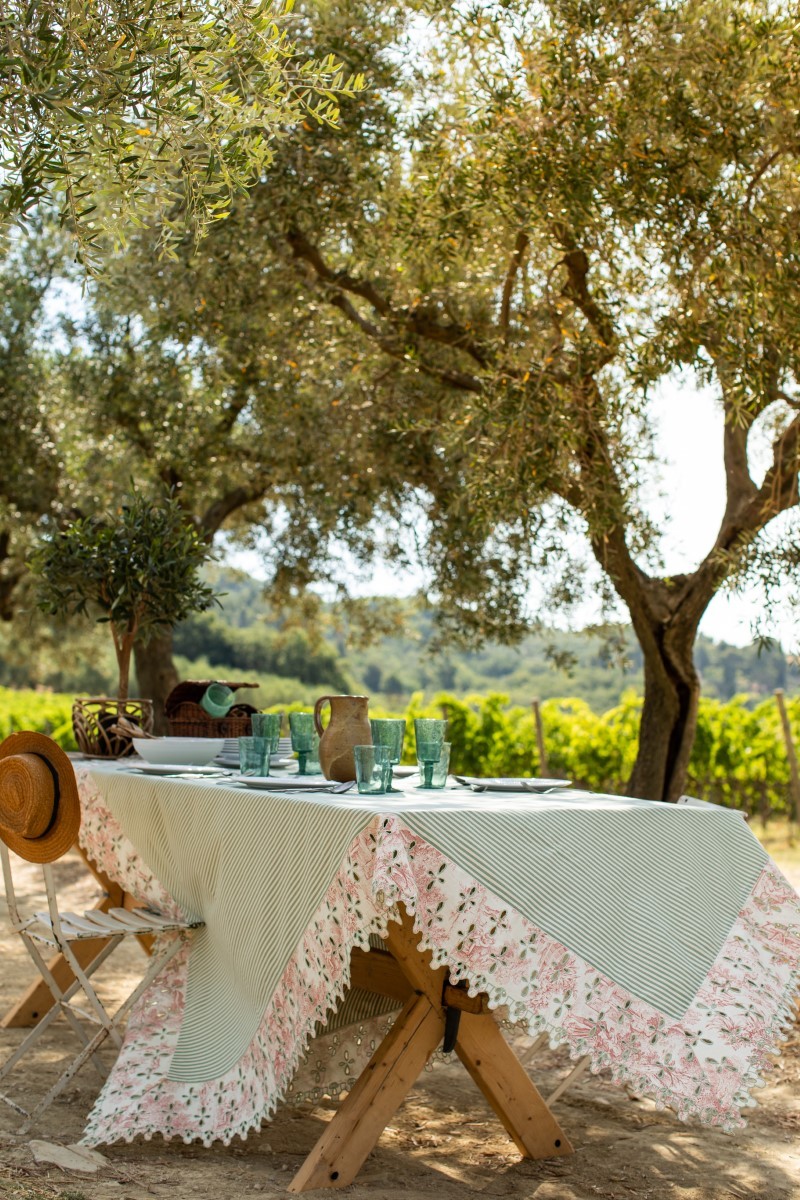 Amalfi Cotton Tablecloth