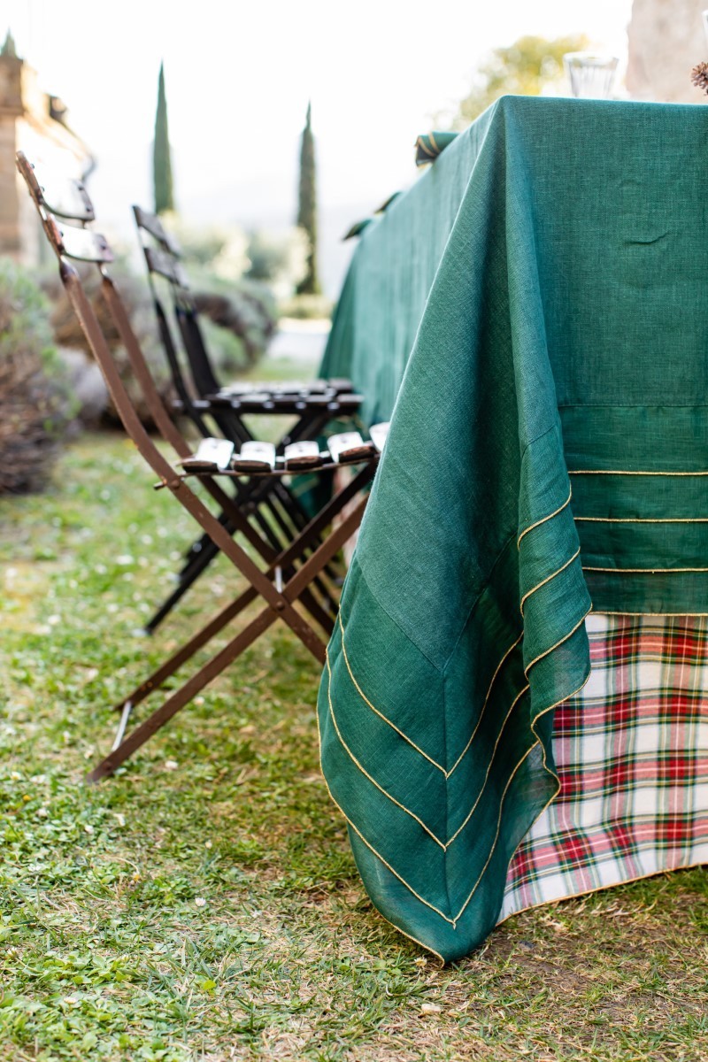 Linen Sfogliatella Tablecloth