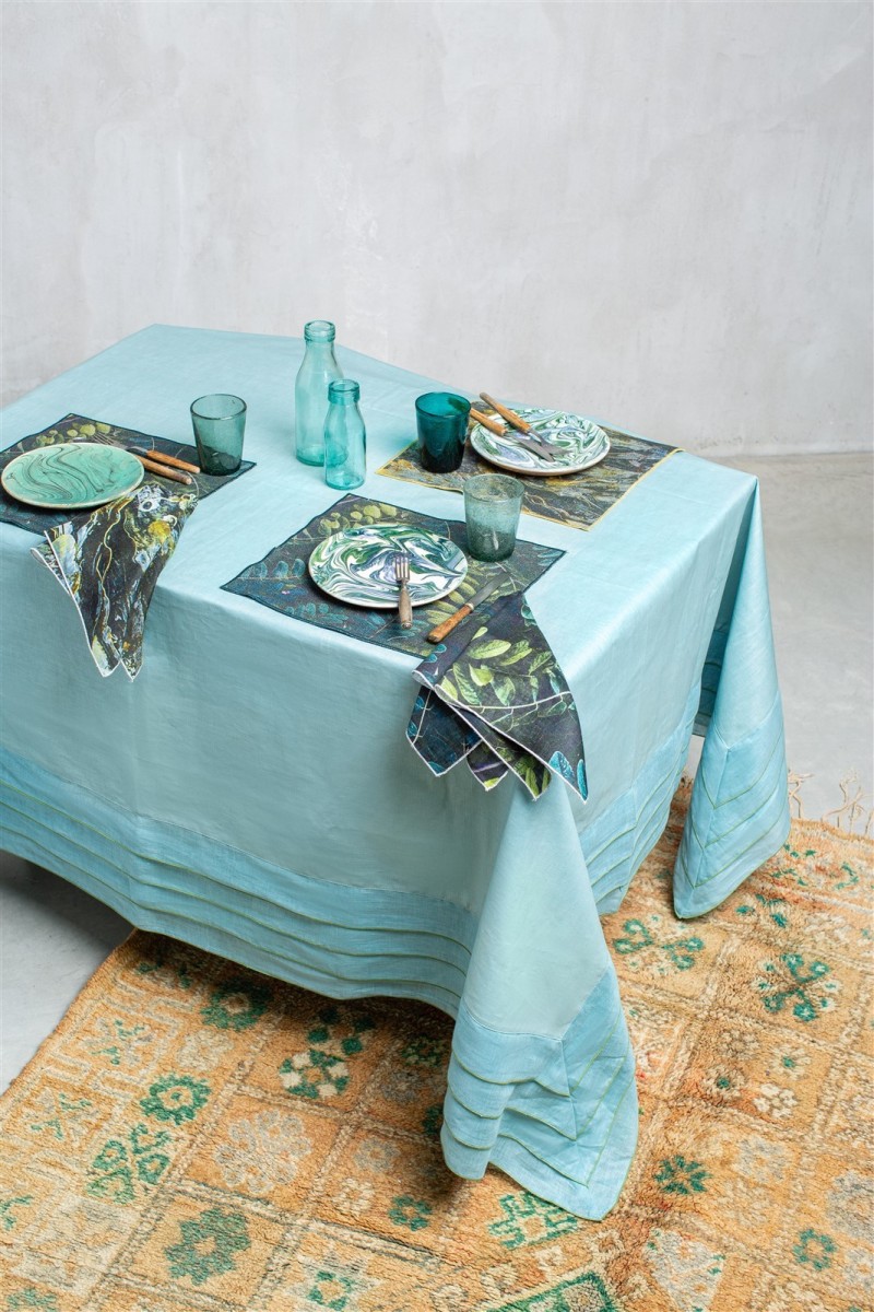 Linen Sfogliatella Tablecloth