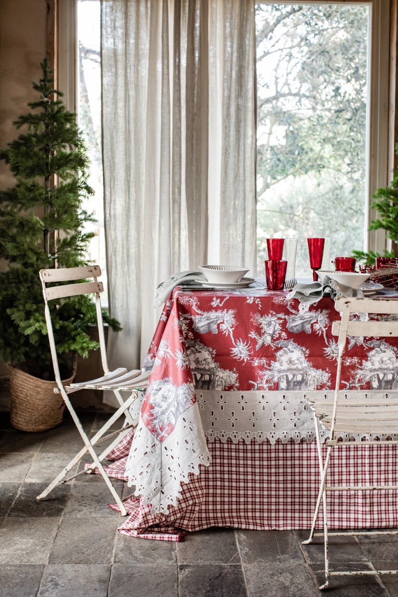 Amalfi Cotton Tablecloth