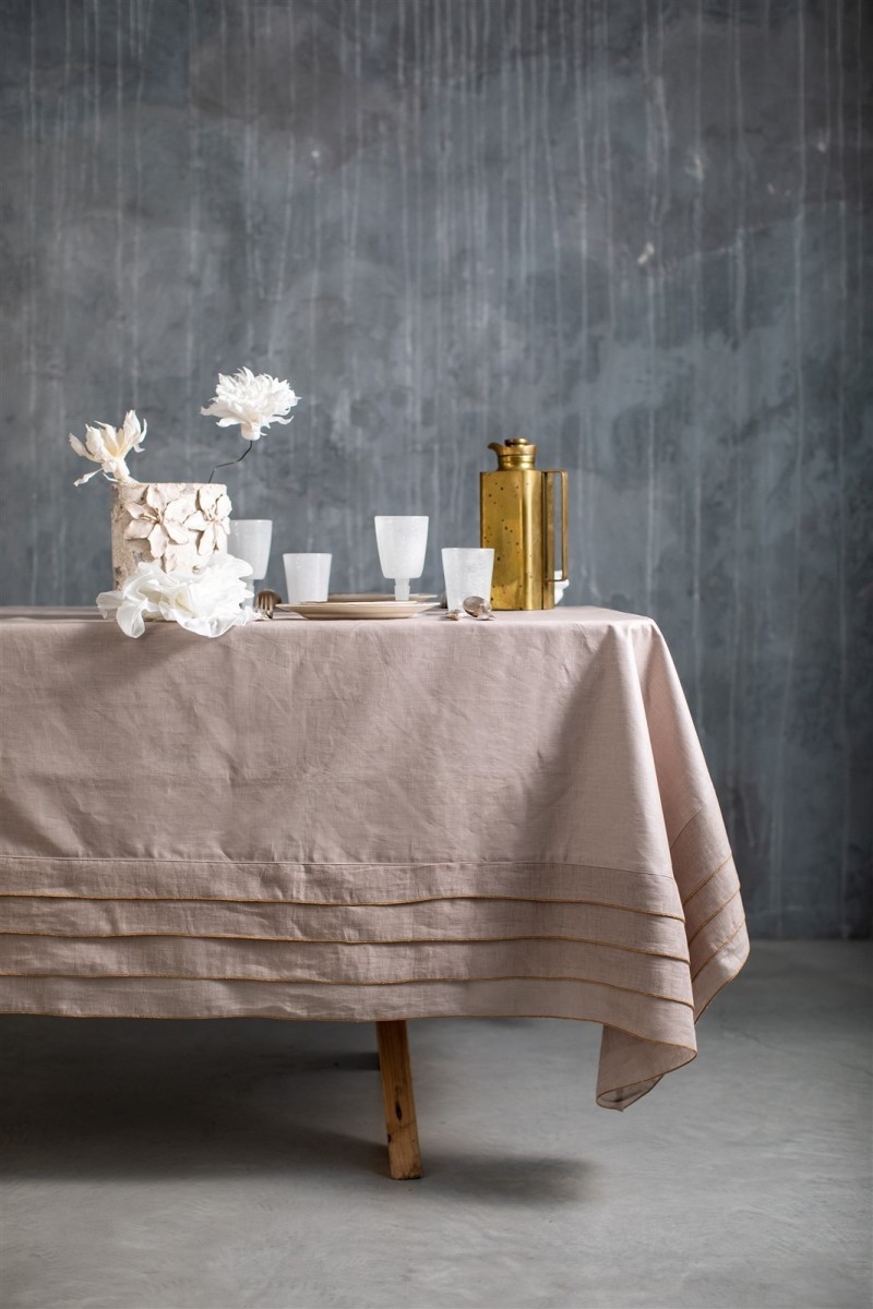 Linen Sfogliatella Tablecloth