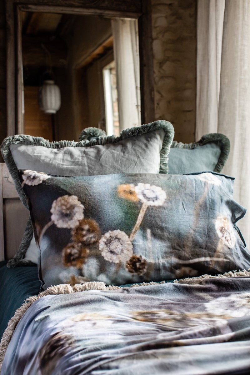 Petals Linen Pillowcase