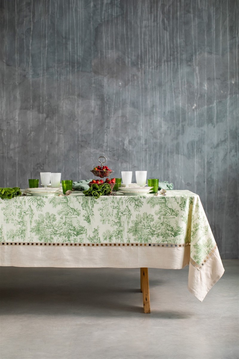 Cotton Riviera Tablecloth