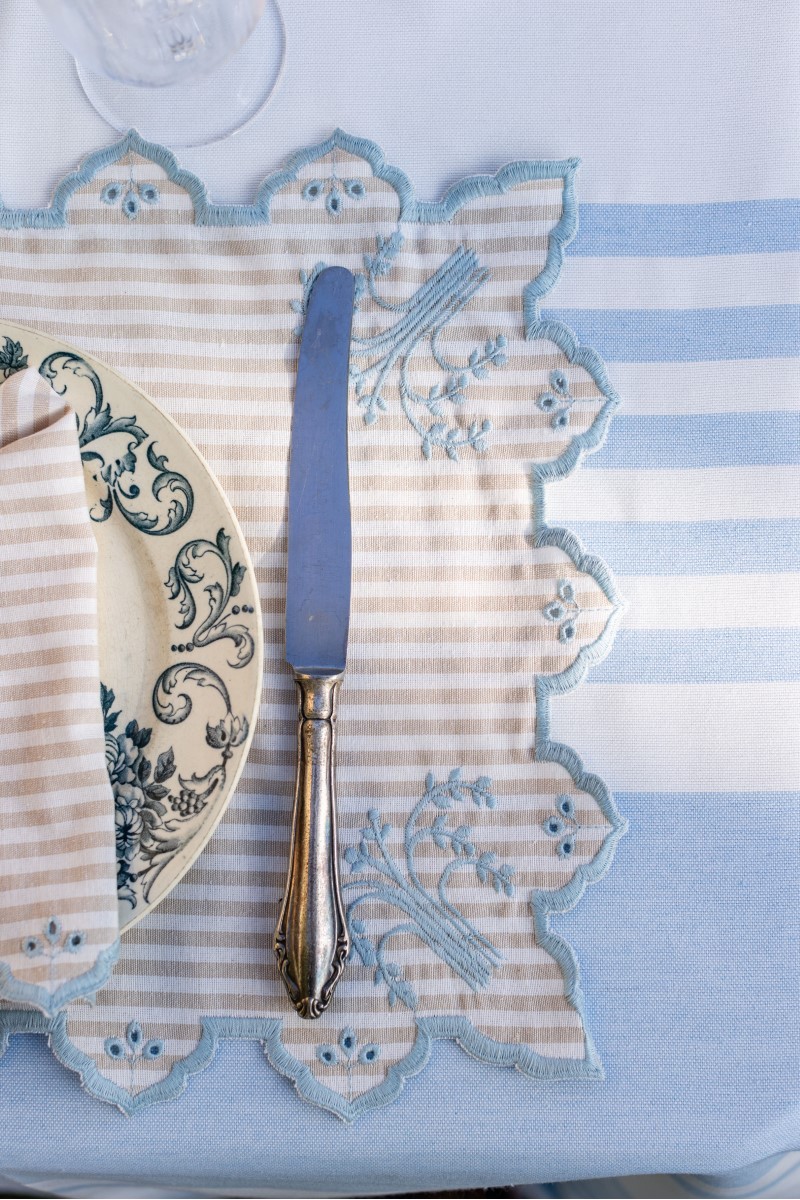 Stain Resistant Cotton Eden Placemat