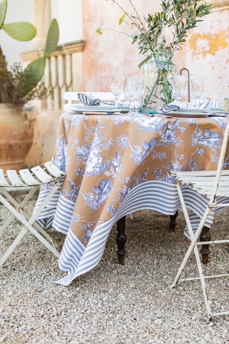 Nappe en coton Bauhaus +