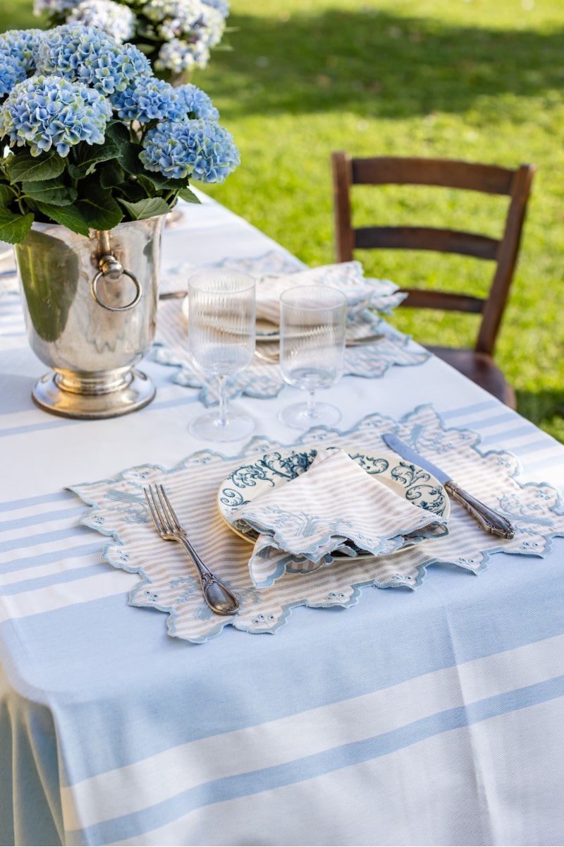 Serviette de table en coton Eden