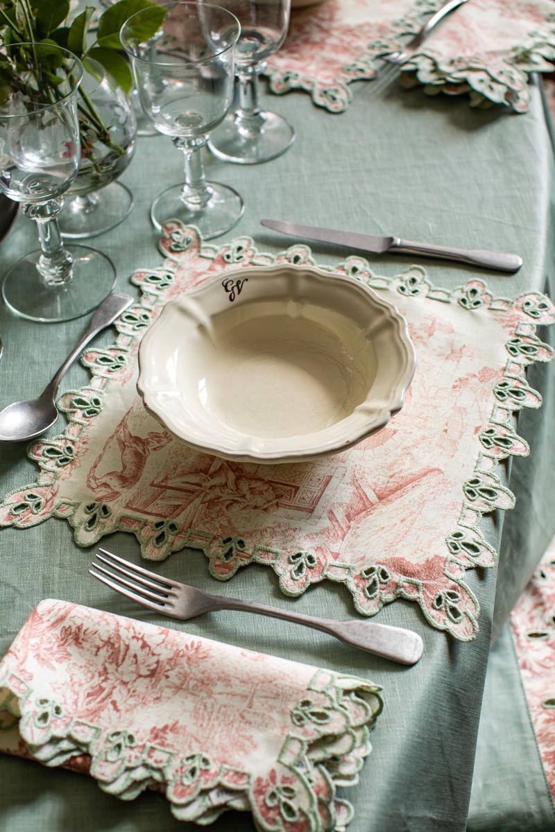 Serviette de table en coton Amalfi