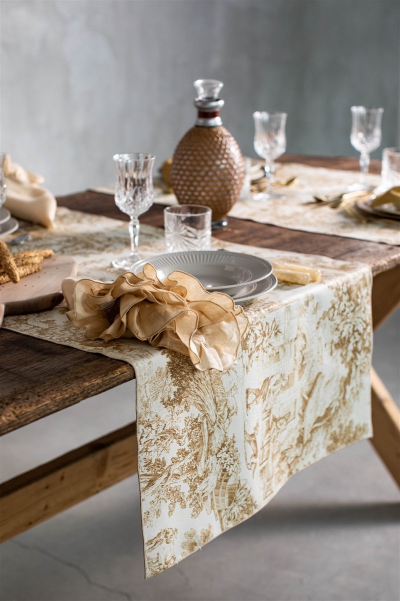 Serviette de table en lin Gitane