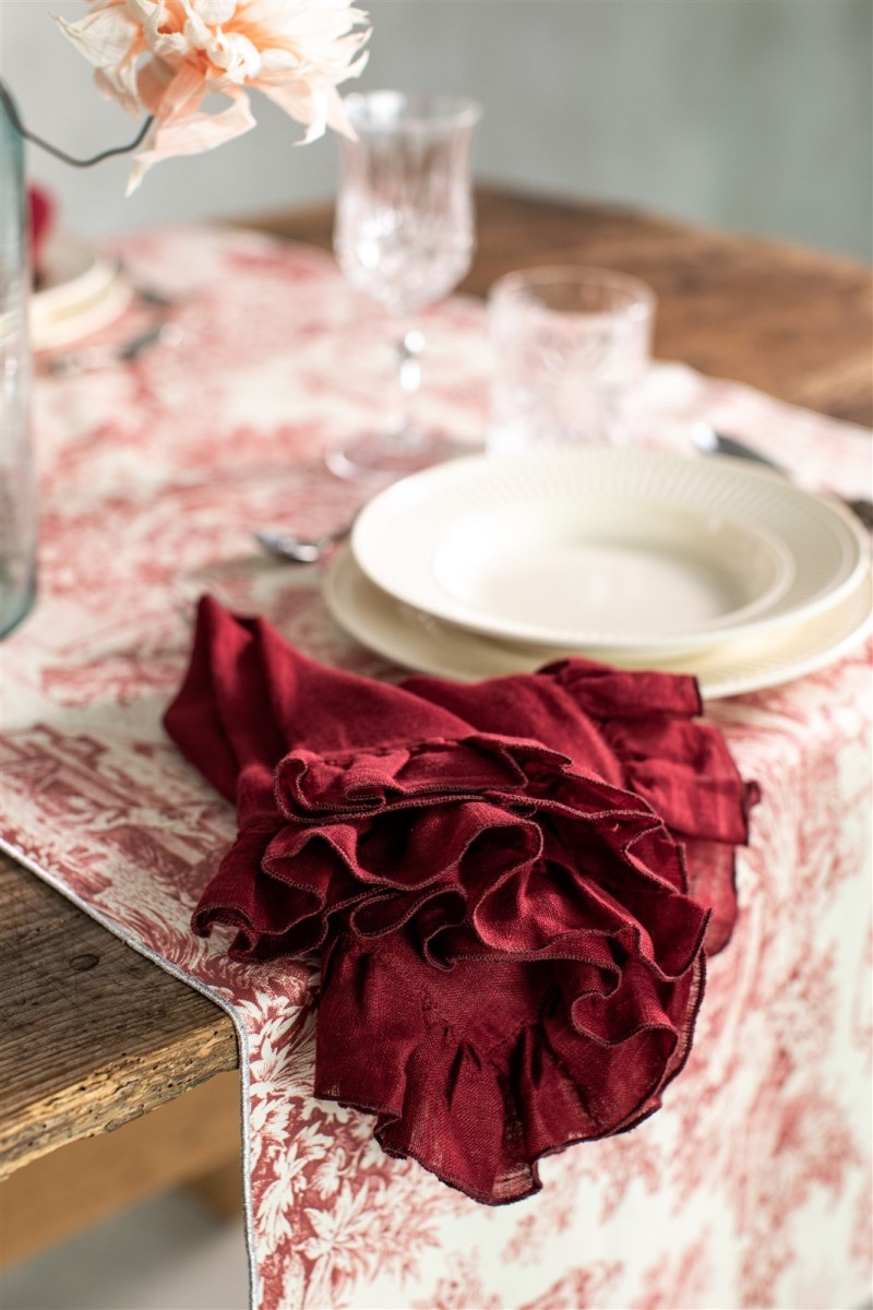 Serviette de table en lin Gitane