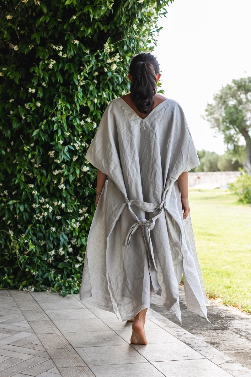 Linen Filo Bathrobe