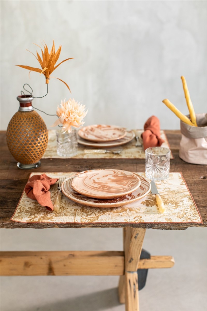 Set de table en coton antitache Filo