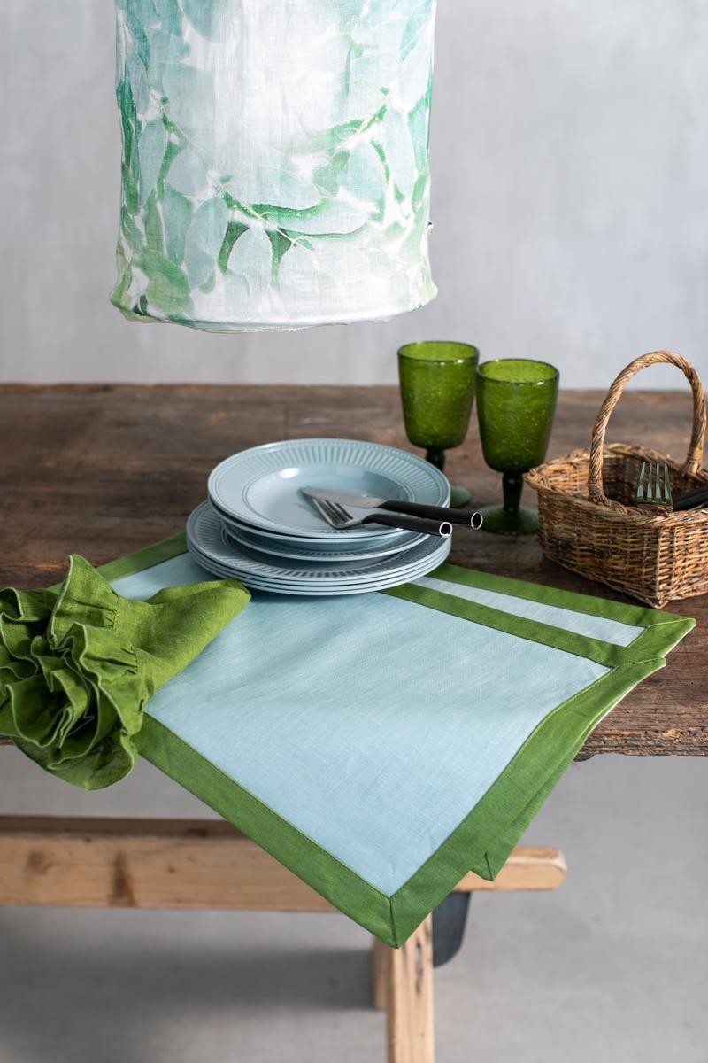 Bauhaus Placemat in Stain Resistant Linen