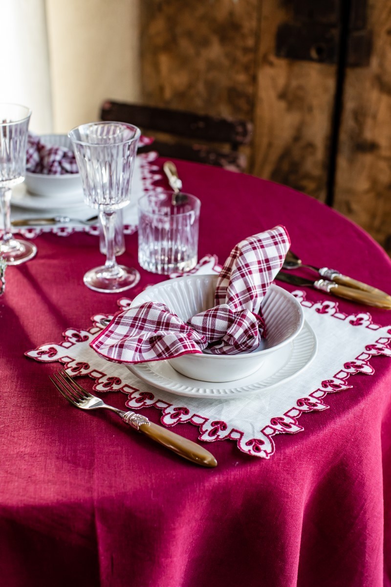 Amalfi Placemat in Stain Resistant Linen