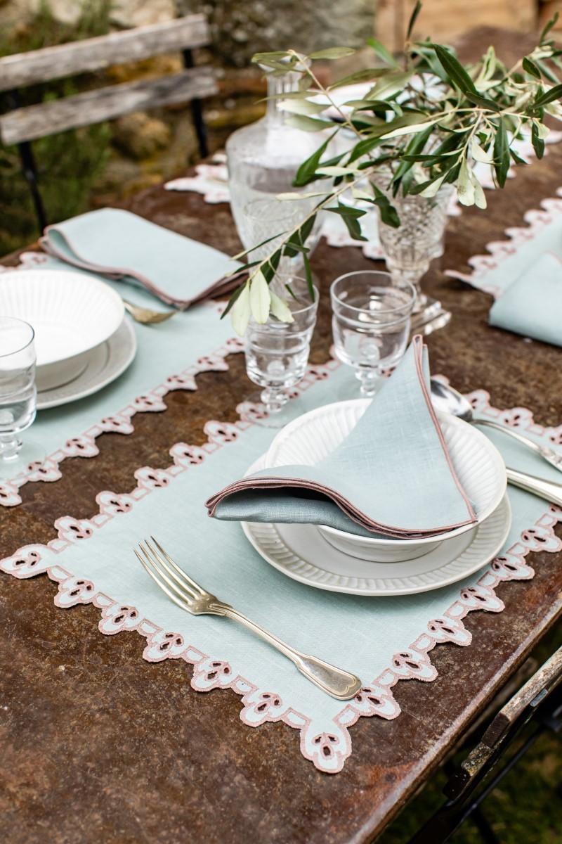 Amalfi Placemat in Stain Resistant Linen