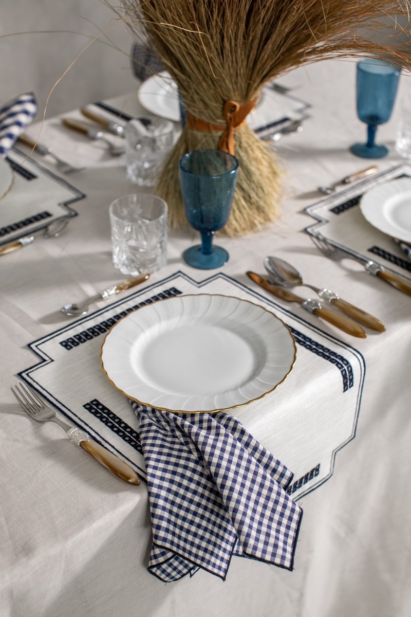 Stain Resistant Linen Erica Placemat