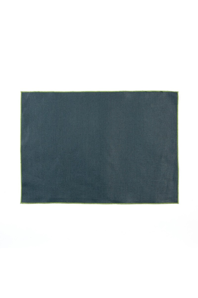 Linen Placemat Stain Resistant Filo