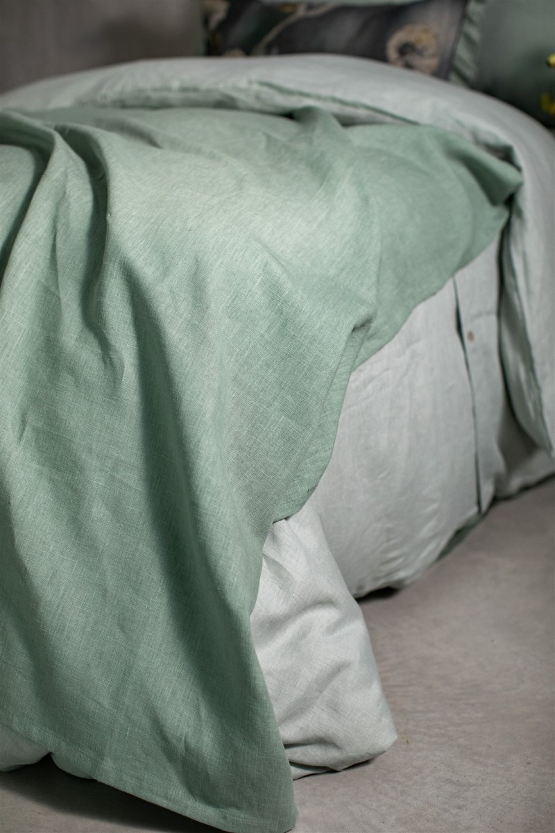 Pure Linen Unlined Bedspread