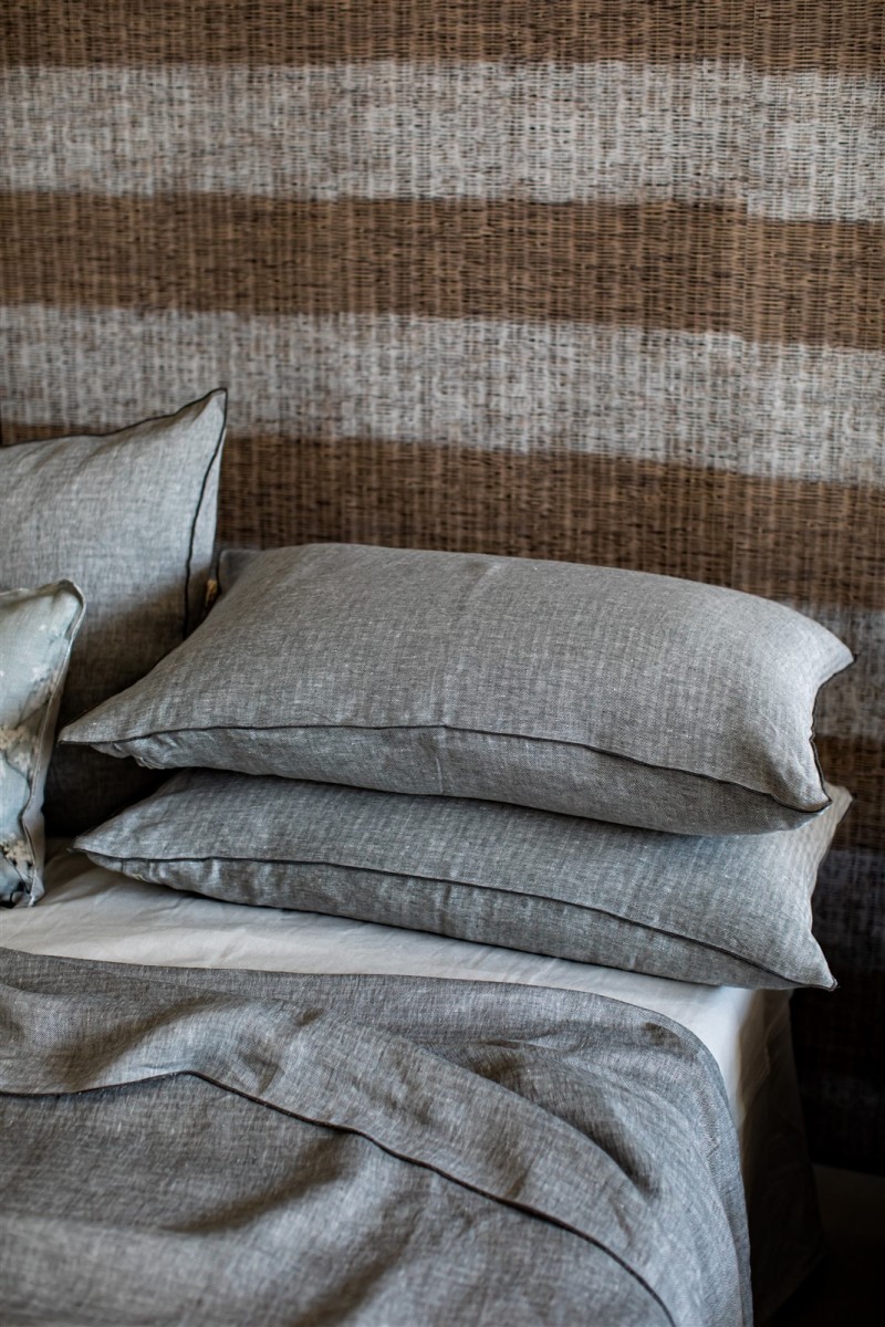 Jacquard Linen Pillowcase