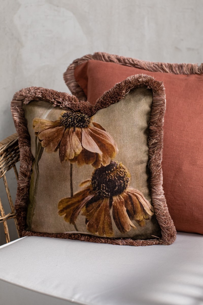 Petal Fringe Pillowcase