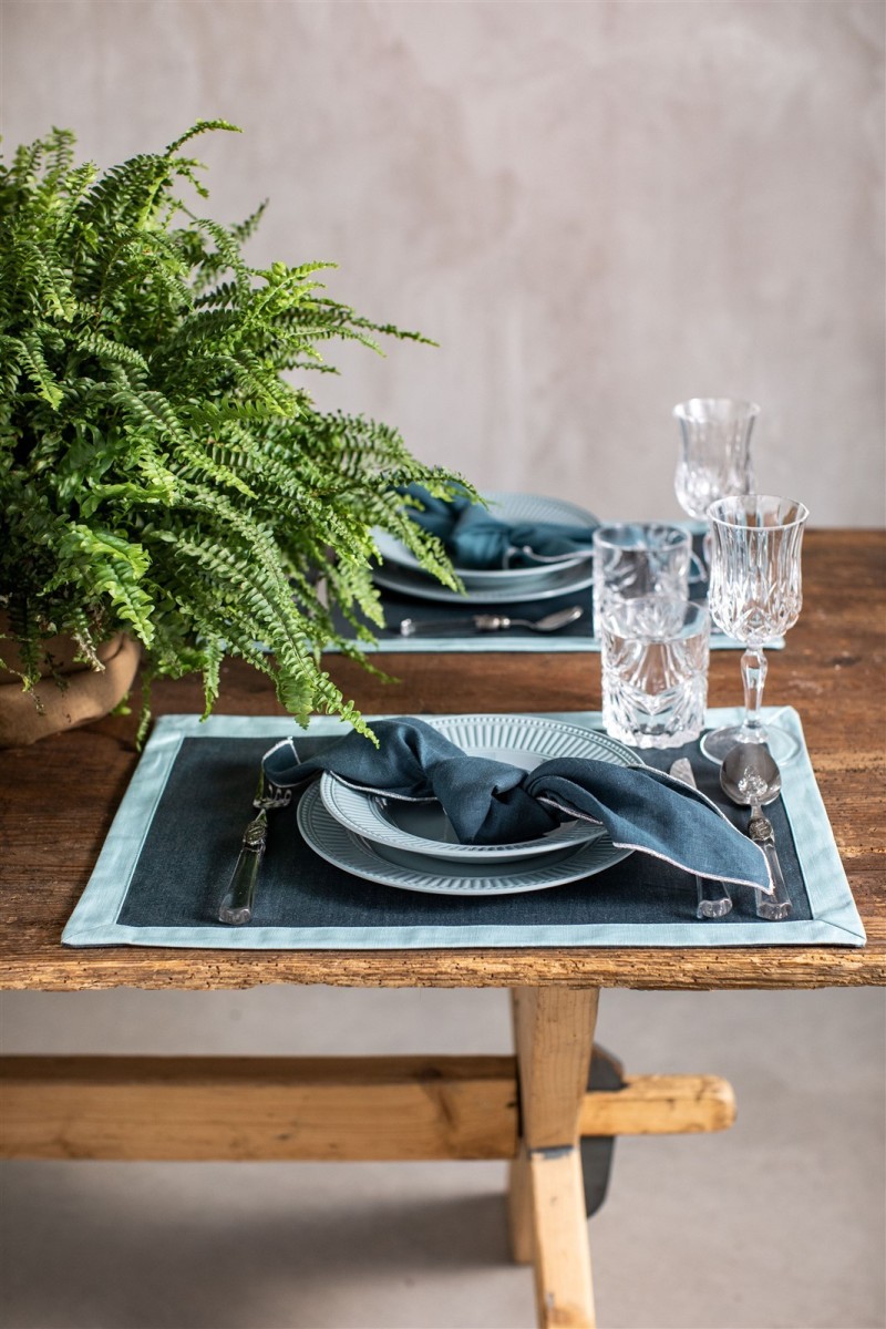 Bauhaus Placemat in Stain Resistant Linen