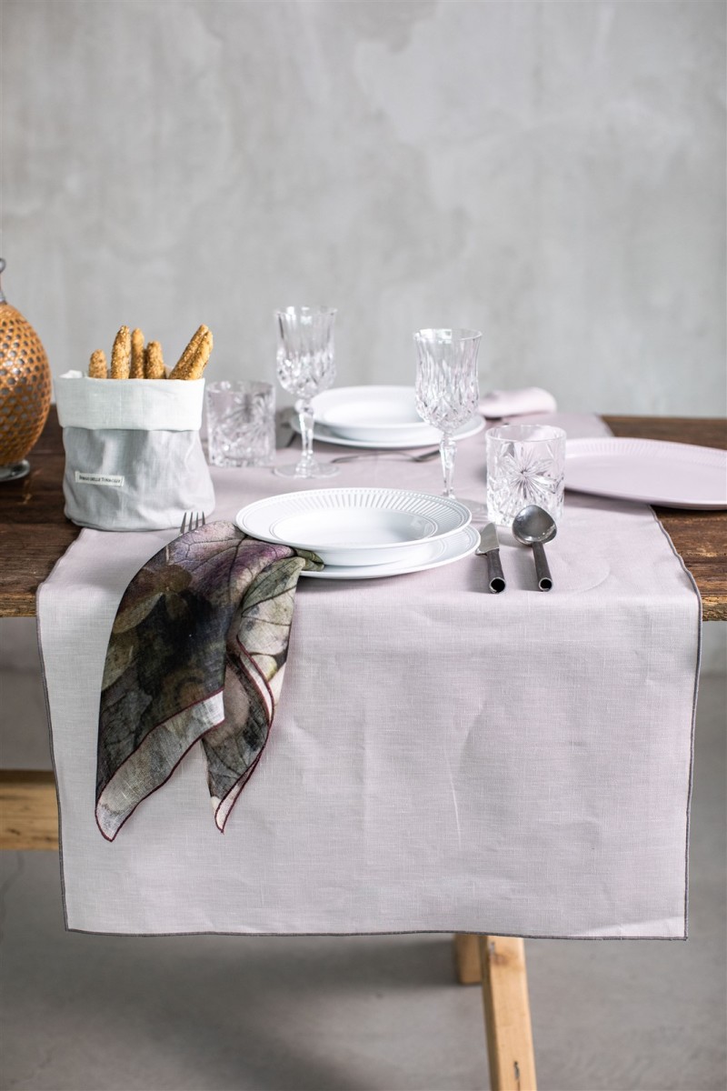 Stain Resistant Linen Runner