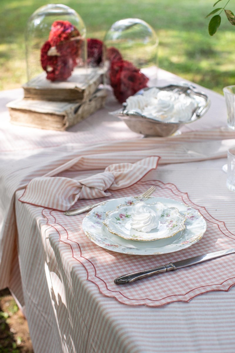 Set de table Firenze en coton enduit