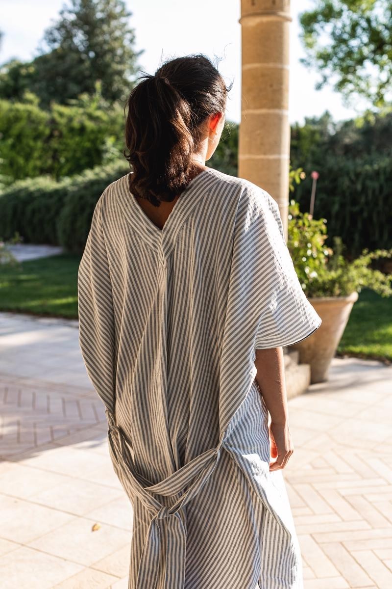 Linen Filo Bathrobe