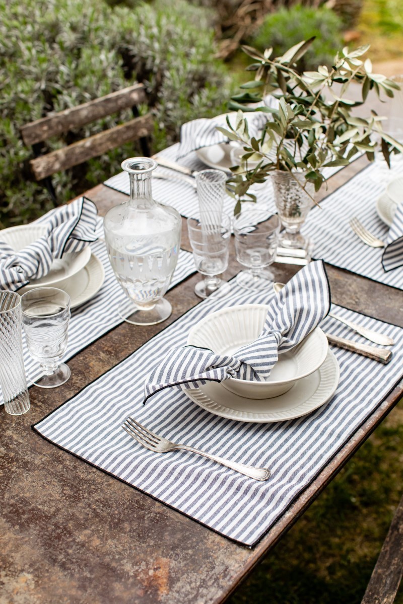 Set de table en coton antitache Filo