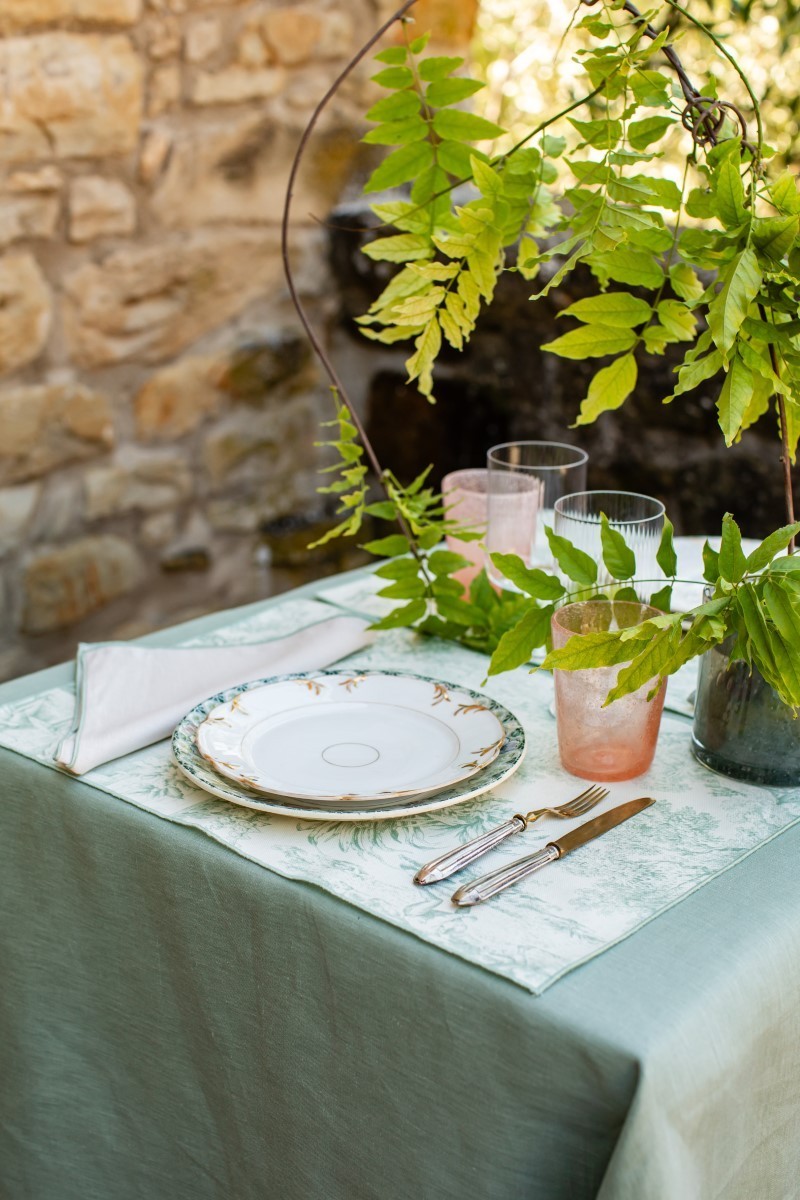 Set de table Stranded en coton antitache