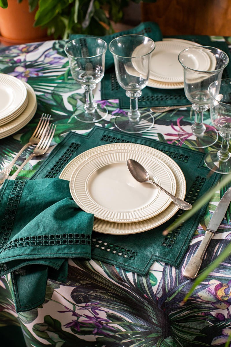 Stain Resistant Linen Erica Placemat