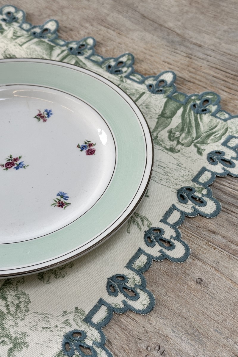 Set de table Amalfi en coton antitache