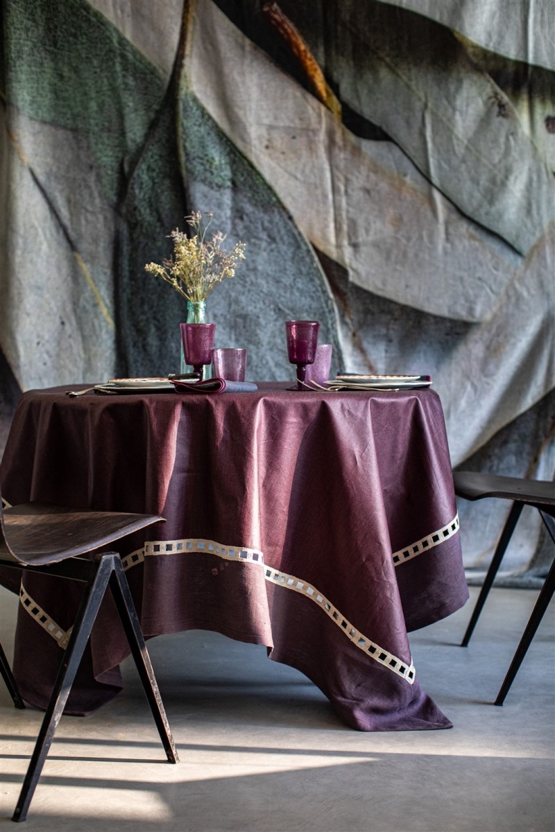 Riviera Tablecloth in Stain Resistant Linen +