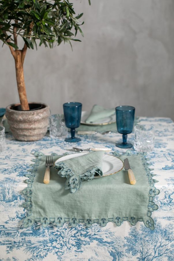 Serviette de table en lin Amalfi